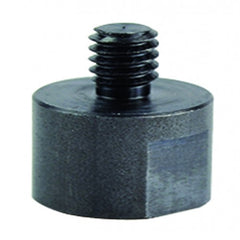 ‎3/8″-24 Female × 1/4″-20 Male - Arbor Adapter - For QC Holder Pad - Industrial Tool & Supply