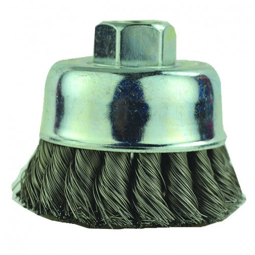 ‎2 3/4″ × 5/8″-11-0.014″ Wire - Cup Brush - Industrial Tool & Supply