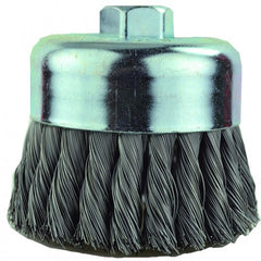 ‎4″ × 5/8″-11-0.020″ Wire - Cup Brush - Industrial Tool & Supply