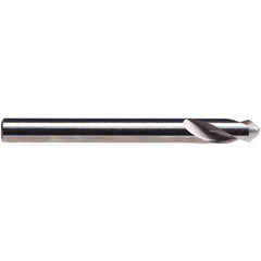 3/8″ × 3″ OAL 90 Degree Carbide NC Spotting Drill Bright - Exact Industrial Supply