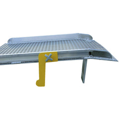 Aluminum Dockboard W/ Sliding Span Locks - Exact Industrial Supply