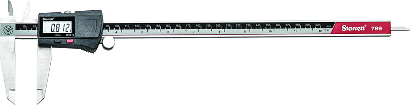 #EC799B-12/300 0 - 12 / 0 - 300mm Electronic Caliper - Industrial Tool & Supply