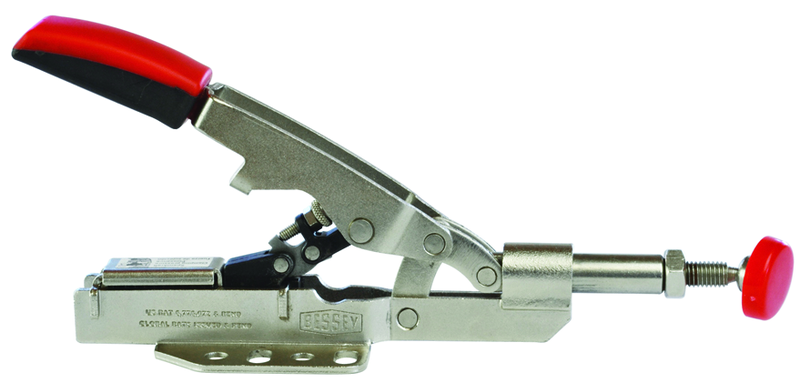 #STCIHH25 -æ1"æAuto-AdjustæInline Toggle Clamp - 700 lbs Holding Cap., .86lbs - Industrial Tool & Supply