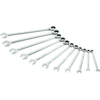 STEELMAN PRO 11-Piece Standard 144-Tooth Ratcheting Wrench Set - Industrial Tool & Supply