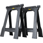STANLEY® Junior Folding Sawhorse Twin Pack - Industrial Tool & Supply