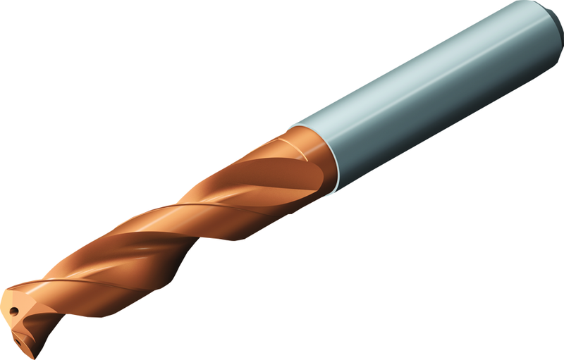 R846-0833-30-A1A 1220 21/64 Dia. - 3xD CoroDrill R846 Solid Carbide Drill - Industrial Tool & Supply