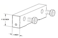 Spacer Jaws - Snap Jaws - Part #  6JCS-100 - Industrial Tool & Supply