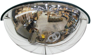 18" Half Dome Mirror-Hardboard Back - Industrial Tool & Supply
