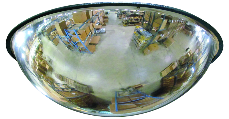 36" Full Dome Mirror With Plastic Back - Industrial Tool & Supply