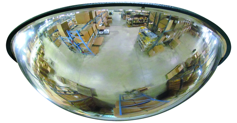 26" Full Dome Mirror With Plastic Back - Industrial Tool & Supply