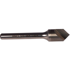 ‎1/8 Size-1/8 Shank-100° Single Flute Countersink - Industrial Tool & Supply