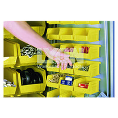 4 1/8″ × 5 3/8″ × 3″ - Yellow Small Plastic Bin - Industrial Tool & Supply