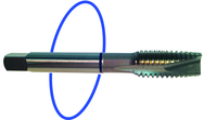M24 x 3.0 Dia. - D7 - 3 FL - Std Spiral Point Tap - Blue Ring - Industrial Tool & Supply