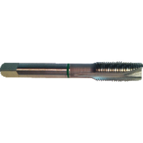 ‎1/4-28 Dia-H2-2 FL-Std Spiral Point Tap - Black Ring - Industrial Tool & Supply