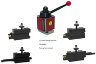 Super Quick Change Standard Tool Post & Holder Set - Industrial Tool & Supply