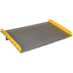 Aluminum Dock Board Steel Curb 15K 72 × 48 - Exact Industrial Supply