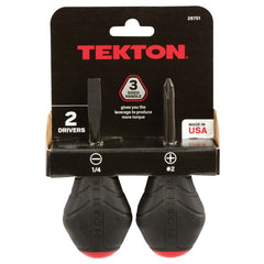 2 Piece Stubby Screwdriver Set - Industrial Tool & Supply