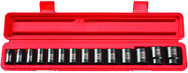 Tekton 1/2" Drive Shallow Impact Socket Set (Mm) - Industrial Tool & Supply