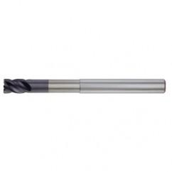 1/2x1/2x5/8x2-1/4x4 4FL Square Carbide End Mill-Weldon Shank-TiAlN - Industrial Tool & Supply