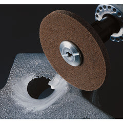 Scotch-Brite Deburr and Finish PRO Unitized Wheel 2″ × 1/8″ × 1/4″ 6C MED+ - Industrial Tool & Supply