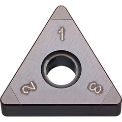 TNGA 333 MEH KBN05M, 3/64″ Corner Radius, 3/16″ Thick, 3/8″ Inscribed Circle, MEGACOAT, Triangle, Turning Indexable Insert