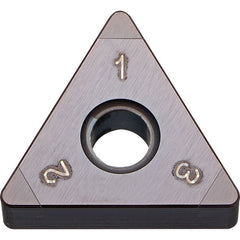 TNGA 331 KBN05M, 1/64″ Corner Radius, 3/16″ Thick, 3/8″ Inscribed Circle, MEGACOAT, 60 Degree Triangle, Turning Indexable Insert