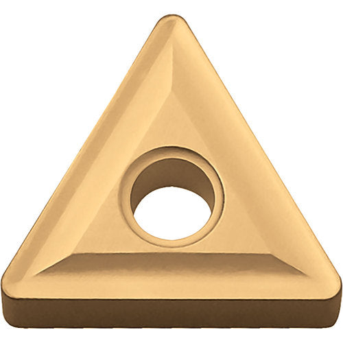 TNMG 332 PR630, 1/32″ Corner Radius, 3/16″ Thick, 3/8″ Inscribed Circle, TiN, 60 Degree Triangle, Turning Indexable Insert