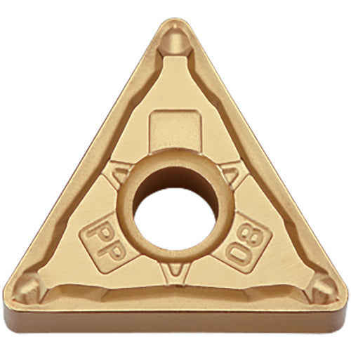 TNMG 3305 PP PV730, 0.008″ Corner Radius, 3/16″ Thick, 3/8″ Inscribed Circle, TiAlN/TiN, 60 Degree Triangle, Turning Indexable Insert
