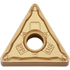 TNMG 332 PP PV730, 1/32″ Corner Radius, 3/16″ Thick, 3/8″ Inscribed Circle, TiAlN/TiN, 60 Degree Triangle, Turning Indexable Insert