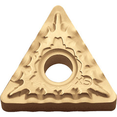 TNMG 332 XS PV90, 1/32″ Corner Radius, 3/16″ Thick, 3/8″ Inscribed Circle, TiN, 60 Degree Triangle, Turning Indexable Insert