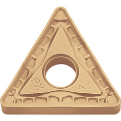 TNMM 333 PX CA025P, 3/64″ Corner Radius, 3/16″ Thick, 3/8″ Inscribed Circle, TiCl2O3/TiN, 60 Degree Triangle, Turning Indexable Insert
