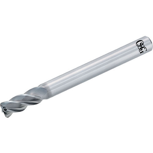 3 mm Dia. × 6 mm Shank × 8 mm DOC × 60 mm OAL, Carbide, Duarise, 4 Flute, Shrink Fit, Corner Radius, Solid End Mill
