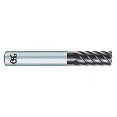 12mm x 12mm x 26mm x 75mm 6Fl 1mm C/R Carbide End Mill - EXO - Industrial Tool & Supply