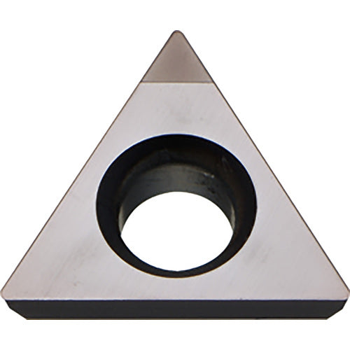 TPGB 181505 KBN510, 0.008″ Corner Radius, 3/32″ Thick, 7/32″ Inscribed Circle, 60 Degree Triangle, Turning Indexable Insert
