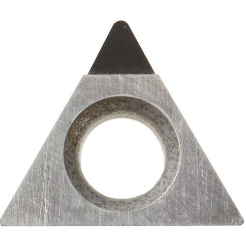 TPMH 321 KPD001, 1/64″ Corner Radius, 1/8″ Thick, 3/8″ Inscribed Circle, 60 Degree Triangle, Turning Indexable Insert