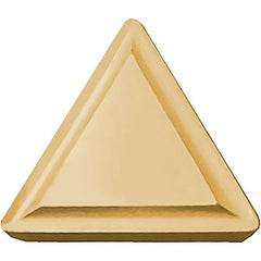 TPMR 321 G PV720, 1/64″ Corner Radius, 1/8″ Thick, 3/8″ Inscribed Circle, TiCN (MEGACOAT NANO), 60 Degree Triangle, Turning Indexable Insert