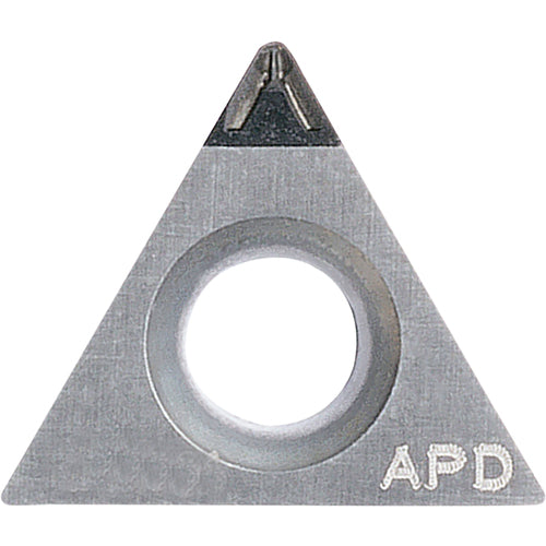 TPMT 2205 AP KPD001, 0.008″ Corner Radius, 1/8″ Thick, 1/4″ Inscribed Circle, 60 Degree Triangle, Turning Indexable Insert