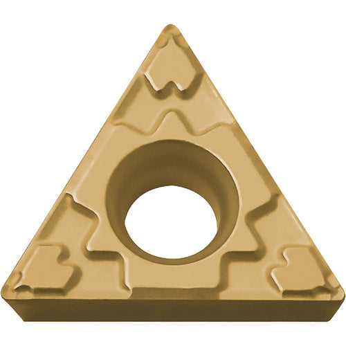 TPMT 321 GP CA525, 1/64″ Corner Radius, 1/8″ Thick, 3/8″ Inscribed Circle, TiCl2O3/TiN, 60 Degree Triangle, Turning Indexable Insert