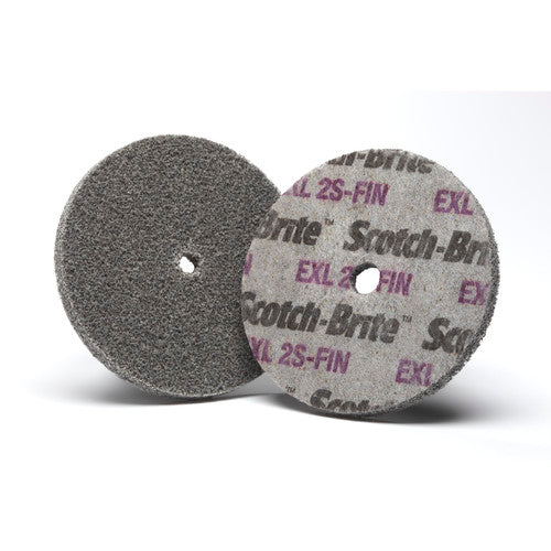 ‎Scotch-Brite EXL Unitized Wheel XL-UW 2A Medium 10″ × 1″ × 1-1/4″ SPR 23962A