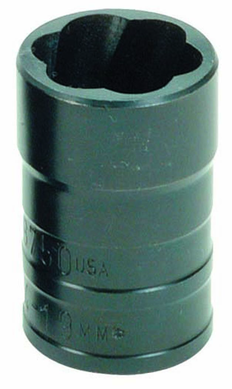 7/16" - Turbo Socket - 3/8" Drive - Industrial Tool & Supply