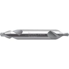 #3 × 2″ OAL 60 Degree HSS Form A Center Drill Bright - Industrial Tool & Supply