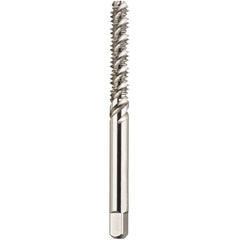 #6 3-Flute, H1 Bottom Series/List # 2074 Spiral Flute Tap - Industrial Tool & Supply