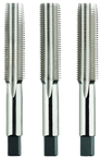 1/2-13 H3 4-Flute High Speed Steel Hand Tap Set-Bright - Industrial Tool & Supply