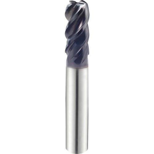 1″ × 1″ × 3″ × 6″ 4 Flute 0.1900″ C/R Carbide End Mill-Plain Shank - Y-Coating