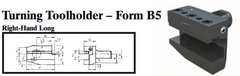 VDI Turning Toolholder - Form B5 (Right-Hand Long) - Part #: CNC86 25.3020.1 - Industrial Tool & Supply