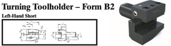 VDI Turning Toolholder - Form B2 (Left-Hand Short) - Part #: CNC86 22.3025 - Industrial Tool & Supply
