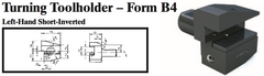 VDI Turning Toolholder - Form B4 (Left-Hand Short-Inverted) - Part #: CNC86 24.8040 - Industrial Tool & Supply