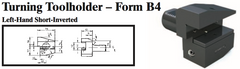 VDI Turning Toolholder - Form B4 (Left-Hand Short-Inverted) - Part #: CNC86 24.3020 - Industrial Tool & Supply