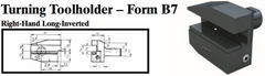 VDI Turning Toolholder - Form B7 (Right-Hand Long-Inverted) - Part #: CNC86 27.2516 - Industrial Tool & Supply