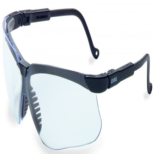 Genesis Black Frame - Clear HydroShieldÆ Anti-Fog Lens Safety Glasses - Industrial Tool & Supply